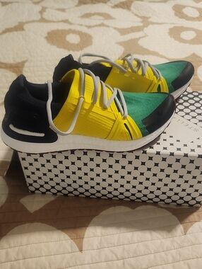 Adidas Stella Mccartney Sneakers in Yellow and Green - Lightweight Comfort